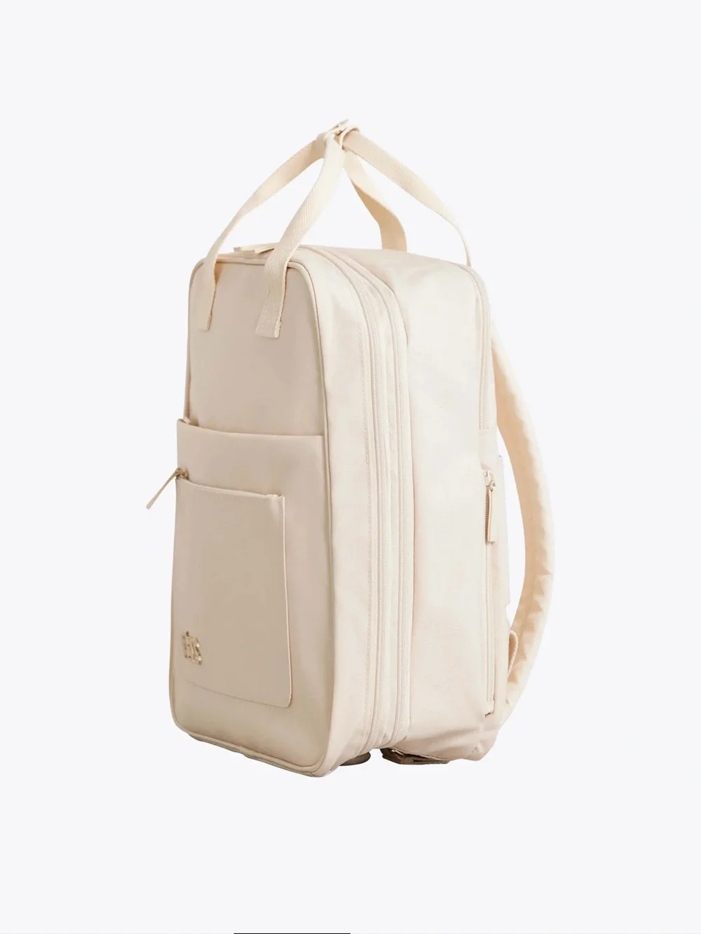 BÉIS The Expandable Backpack in Beige